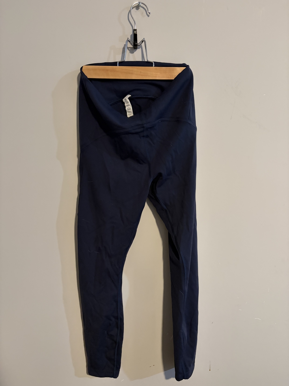 Kids Navy Maternity Leggings